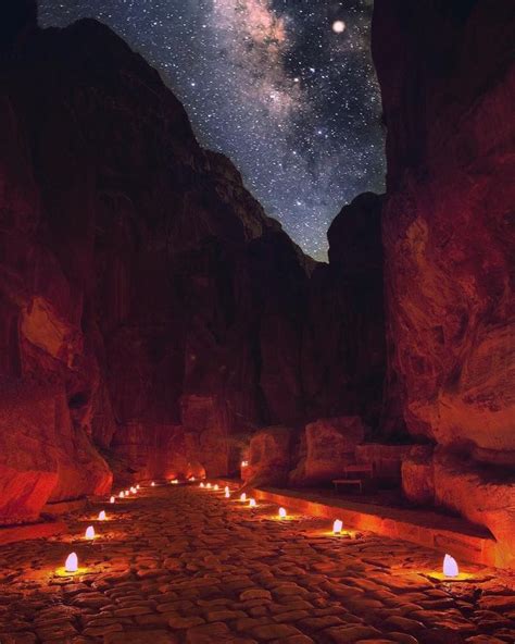 Petra by Night in Photos in 2024 | Jordan travel, Travel photography ...