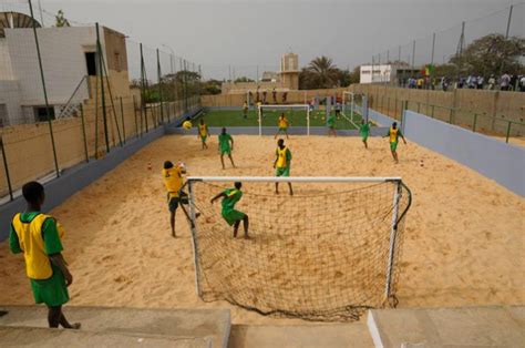 Beach Soccer Golf Et Ngor Pour La Finale Du Championnat