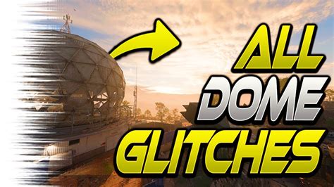 ALL WORKING GLITCHES ON NEW MAP DOME Infected Spots High Ledge