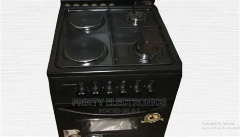 Classic Volcano 2gas 2electric Burner Gas Cooker Oven Grill In Accra