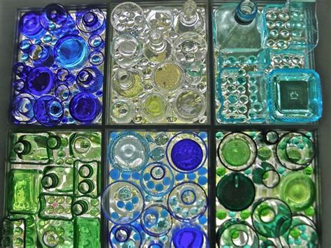 Bottle Window Window Art Stained Glass Tile Mosaic Artwork