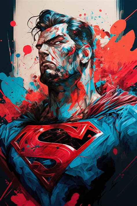 Superman On Behance Superman Artwork Superman Art Batman Comic