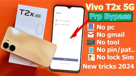 Vivo T2x 5g Frp Bypass Android 13 Without Pc 2024