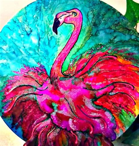 Metal Flamingo Wall Art Pink Flamingo Wall Hanging Metal - Etsy