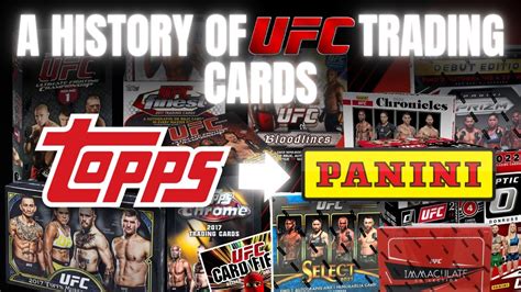 From 2009 Topps Round 1 To 2023 Panini Chronicles Whats Next For Ufc