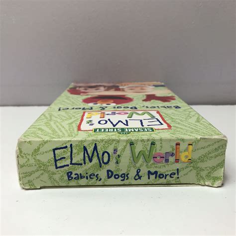 Sesame Street Elmo’s World VHS Video Tape | Grelly USA