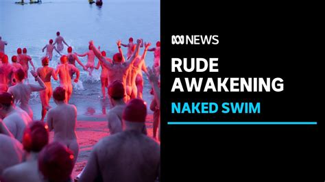 Thousands Brave Morning Freeze To Bare All At Dark Mofo Nude Swim ABC