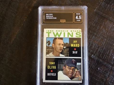 Topps Rookie Stars Tony Oliva Jay Ward Rc Ebay