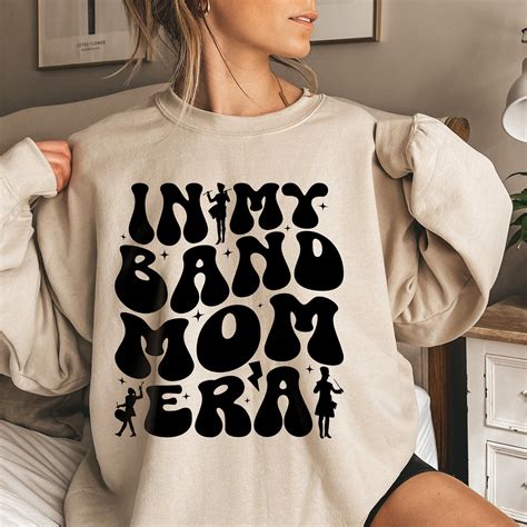 In My Band Mom Era Shirt Marching Band Sweater Band Camp Etsy Band