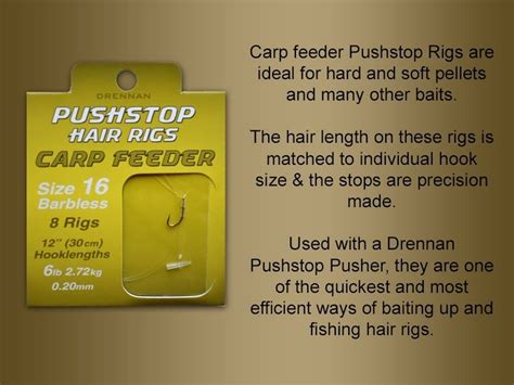 Drennan Pushstop Hair Rig Carp Feeder 12 AngelSpezi XXL Soest