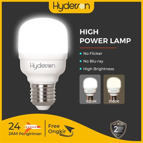 Jual Hyderson Mini LED Bohlam E27 6W 16W Super Terang Mentol Lampu Bulb