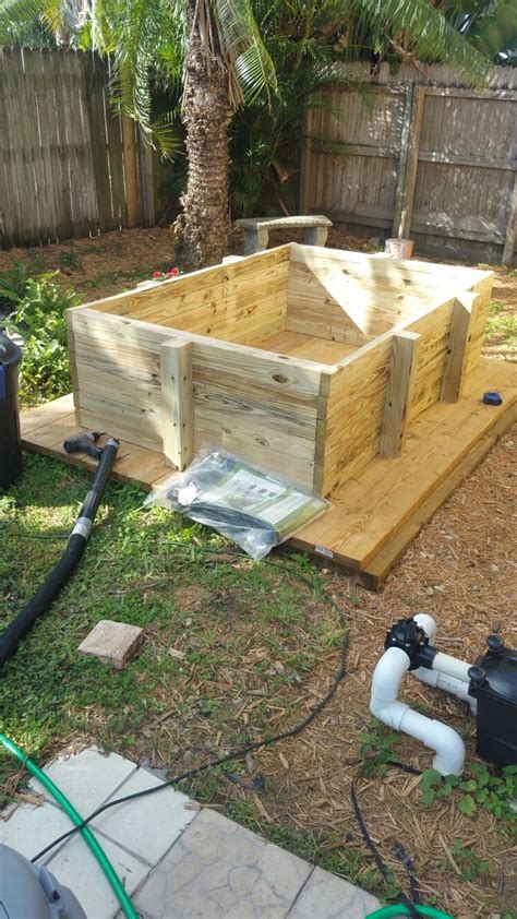 Pin By David Rosewarne On Outdoor Fish Ponds Hot Tub Backyard Hot