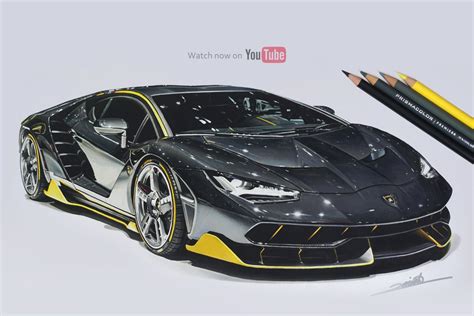 Lamborghini Car Drawing at GetDrawings | Free download