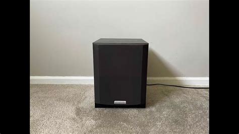 Kenwood Sw Ht Home Theater Powered Active Subwoofer Youtube