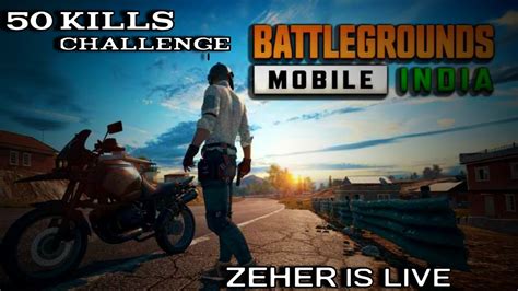 Bgmi Live With Friends Kills Challenge Road To Subs Youtube