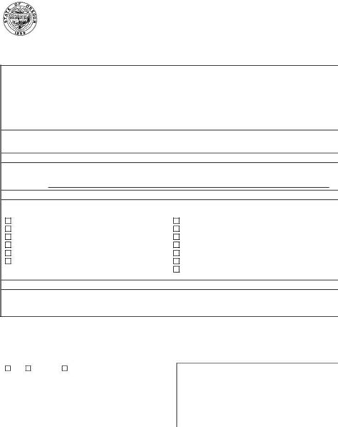 Oregon Form 440 2570 Fill Out Printable PDF Forms Online