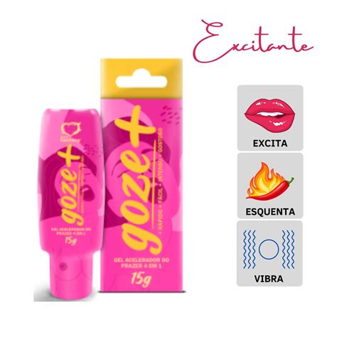 Gel Goze Excitante Feminino 15g Sexy Fantasy Shopee Brasil