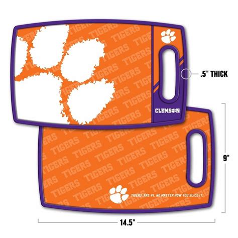 NCAA Clemson Tigers Logo Series Cutting Board 1 Ct Shipt