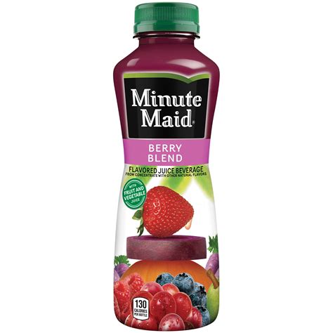 Minute Maid Berry Blend Flavored Juice Beverage 152 Fl Oz