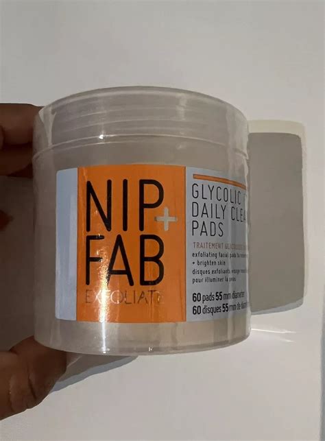 Nip Fab Glycolic Fix Daily Cleansing Pads 60 Pack Outlet