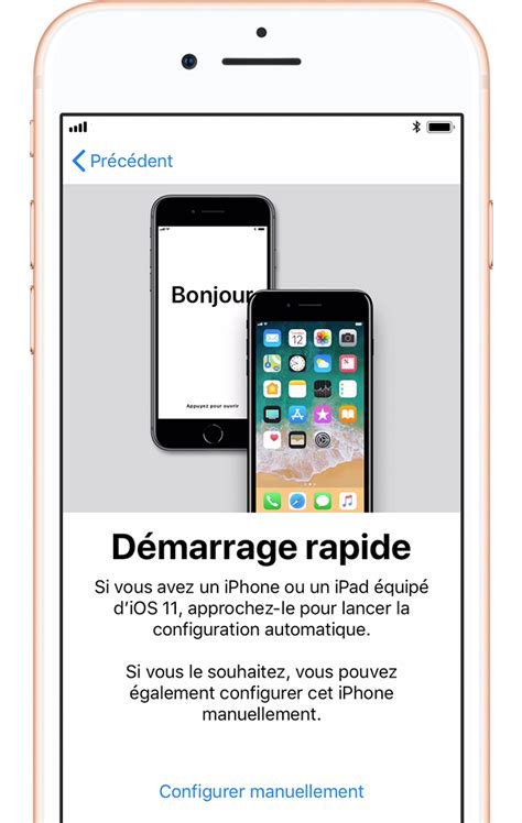 Configuration De Votre Iphone Ipad Ou Ipod Touch Assistance Apple