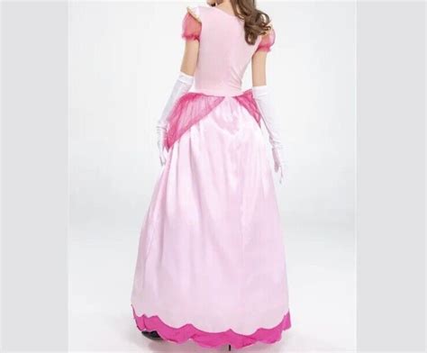 Princess Peach Costume Adult Women Ebay