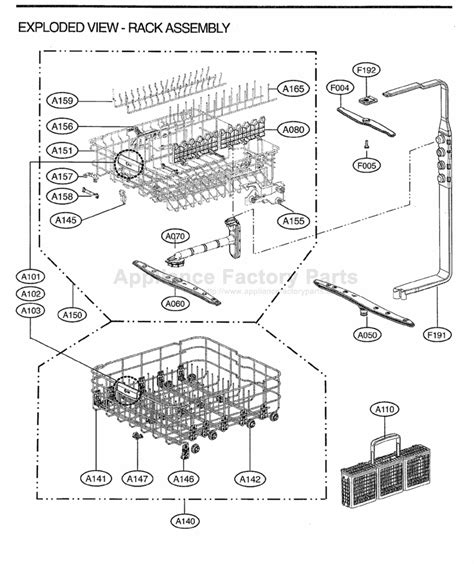 Parts For LDF7551ST Lg Dishwashers