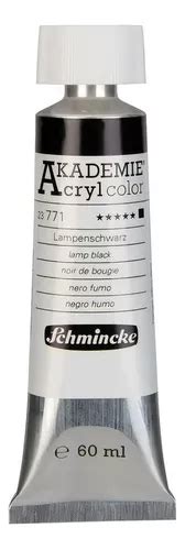 L Mpara Tinta Acr Lica Schmincke Akademie Ml Negra Mercadolibre