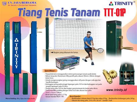 Tiang Tenis Tanam Ttt P Trinity