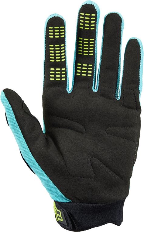 Gants Cross Fox 2023 Dirtpaw Turquoise 3AS RACING