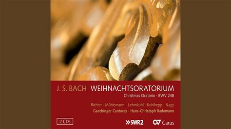 Js Bach Christmas Oratorio Bwv 248 Part One For The First Day