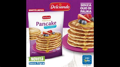 Preparato Per Pancake Dolciando EUROSPIN YouTube