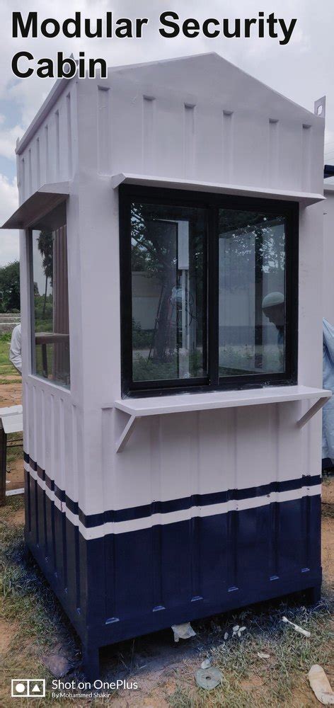 Steel Modular Security Cabin For Guard Room At Rs In Maheshwaram