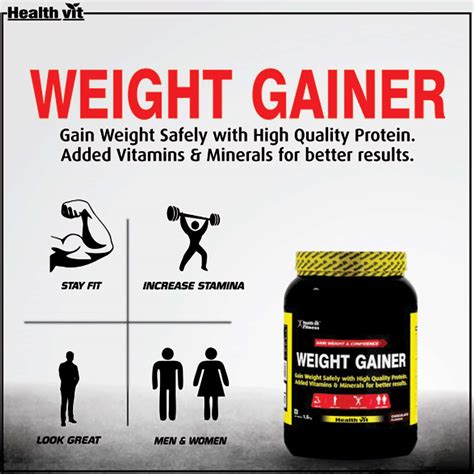 Buy Healthvit Fitness Weight Gainer Chocolate Flavour Kg Online