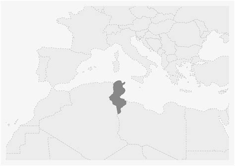 Map of Africa with highlighted Tunisia map 41060768 Vector Art at Vecteezy