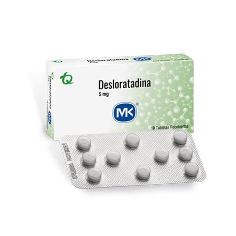 DESLORATADINA 5 MG MK CAJA X 10 TABS Farmavida Droguería Online