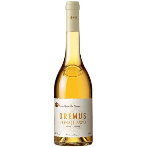 Tokaji Aszu 5 Puttonyos Oremus 2013 Demi Litre