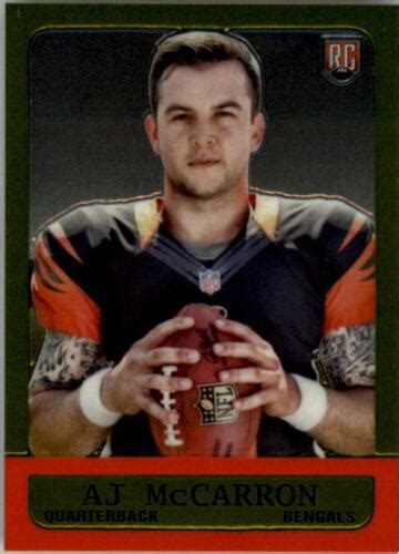 2014 Topps Chrome 1963 Minis Cincinnati Bengals Football Card 19 A J