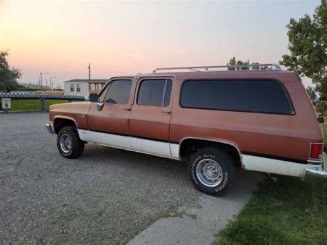 1987 GMC Suburban TBI 4x4 For Sale In Bozeman MT Classiccarsbay