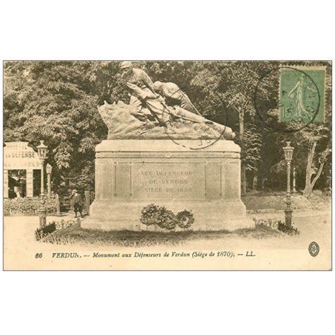 Carte Postale Ancienne Verdun Monument D Fenseurs Cartes