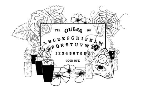 Ouija Board by Vgdraw on DeviantArt