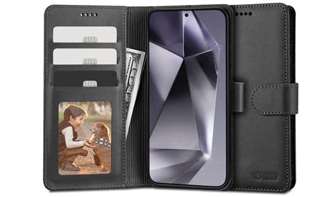 Tech Protect Wallet Do Samsung Galaxy S24 Ultra Black Etui I Obudowy