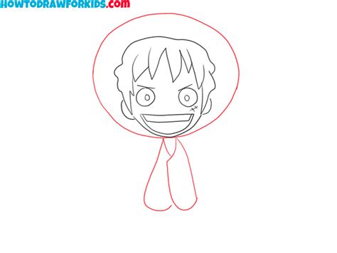 How To Draw Luffy Easy Drawing Tutorial For Kids