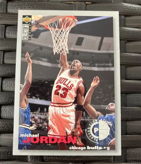 1995 UPPER DECK Collectors Choice Michael Jordan Player S Club Bulls