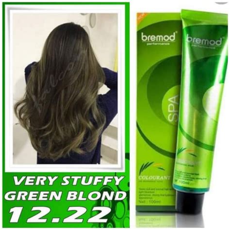 Bremod Very Stuffy Green Blonde Spa Hair Color Ml Lazada Ph