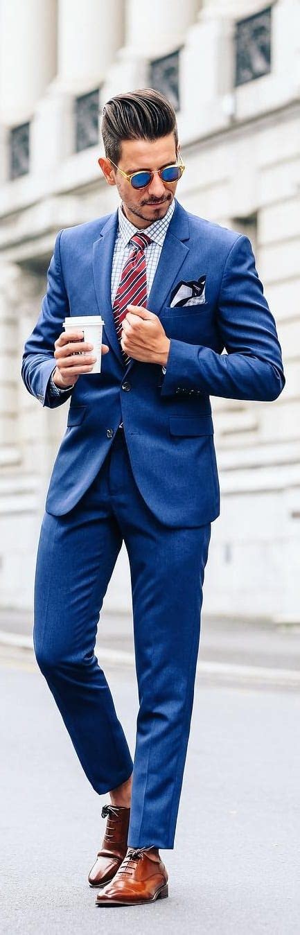 How To Wear A Navy Suit Color Combinations With Shirt Tie Atelier