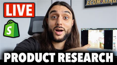 Shopify Dropshipping Q Product Research Method Live With The Ecom King