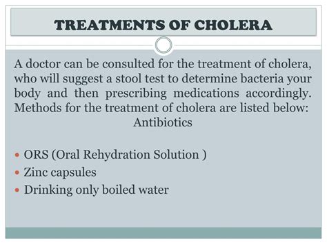 Ppt Cholera Symptoms Causes And Treatment Powerpoint Presentation Id7505051