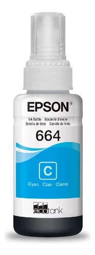 Garrafa De Tinta Epson Para Ecotank Ml T Original Mercadolivre