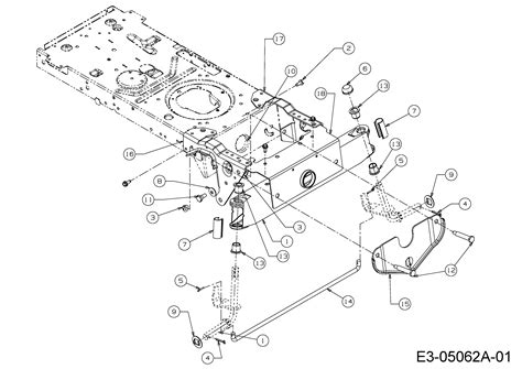 MTD P 180 HG Vorderachse 13AT793G678 2009